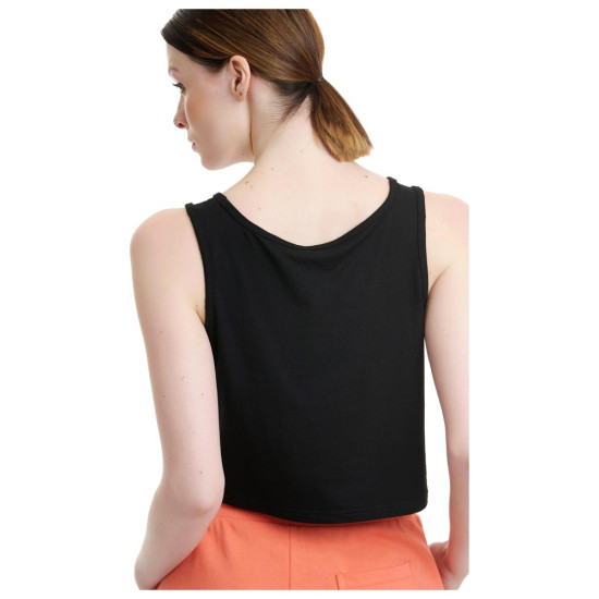 Bodytalk Γυναικεία αμάνικη μπλούζα crop